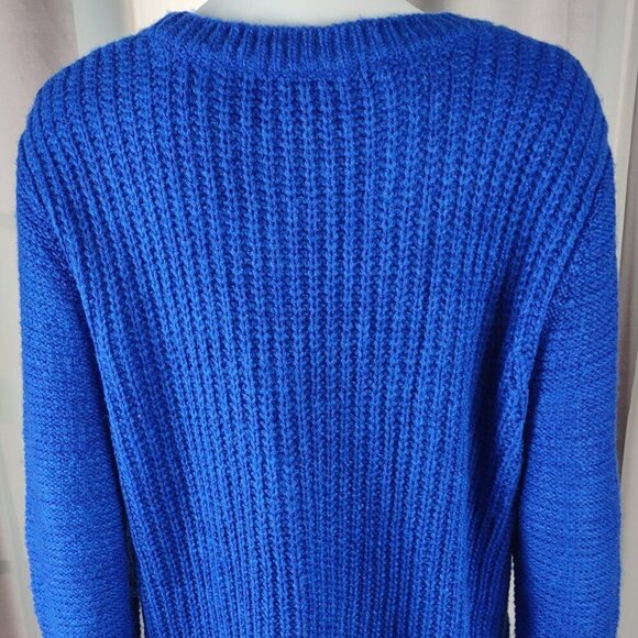 Mossimo Blue Cable Knit Sweater Dress – Women’s Plus Size XXL - Picture 5 of 11